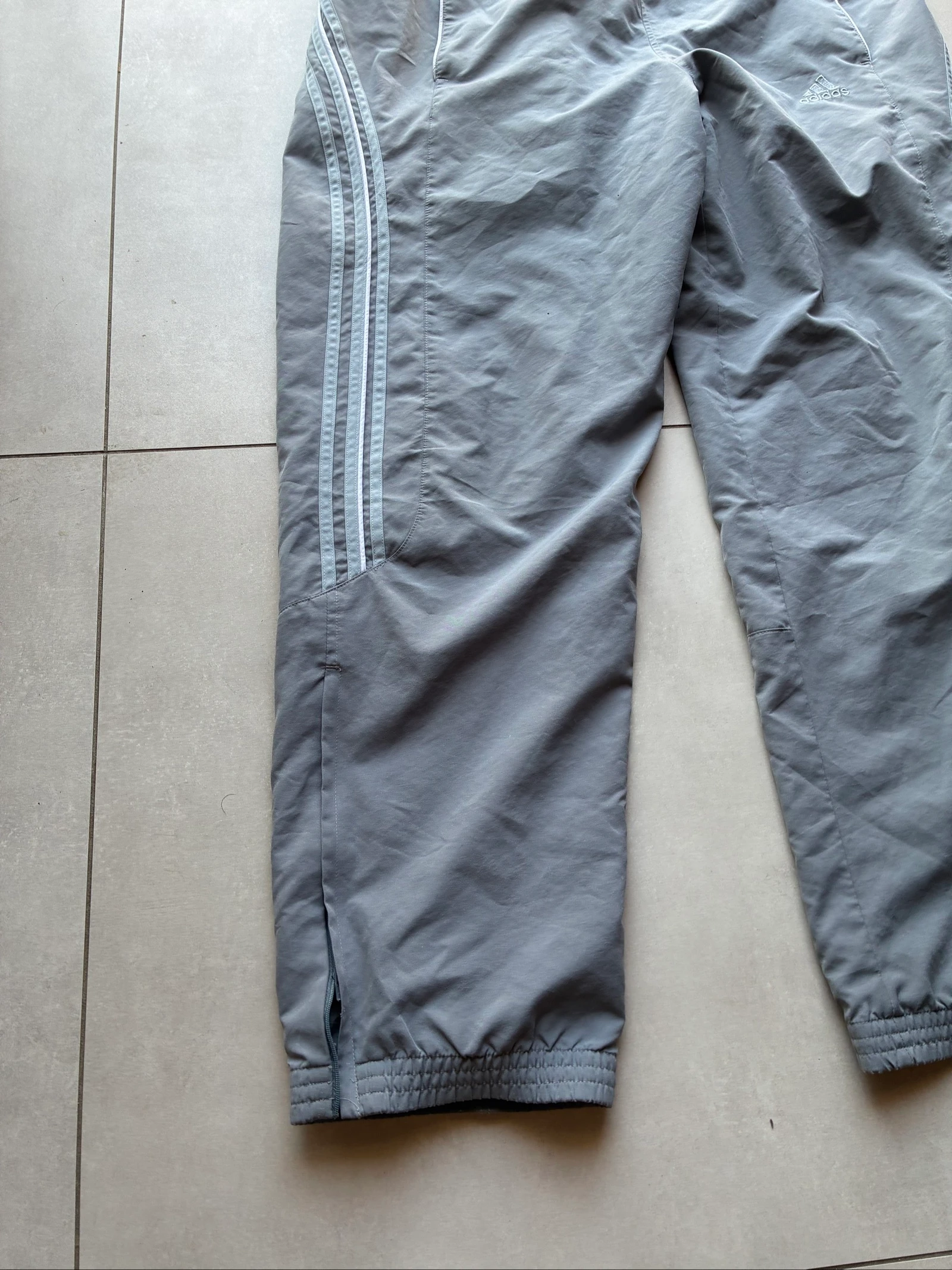 Adidas ventex Pantalon Cargo Survêtement Vintage Y2K Anos 2000 Preto Oversize XL – photo 2
